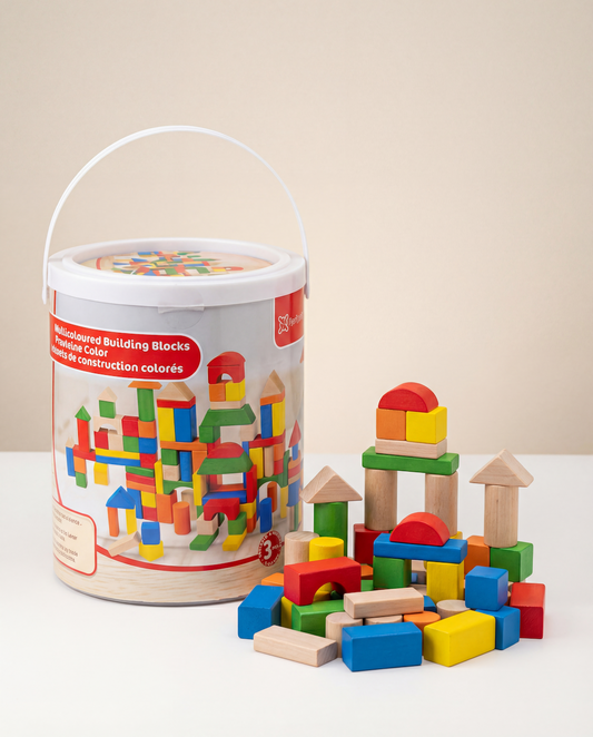 MULTICOLOURED BUILDING BLOCKS