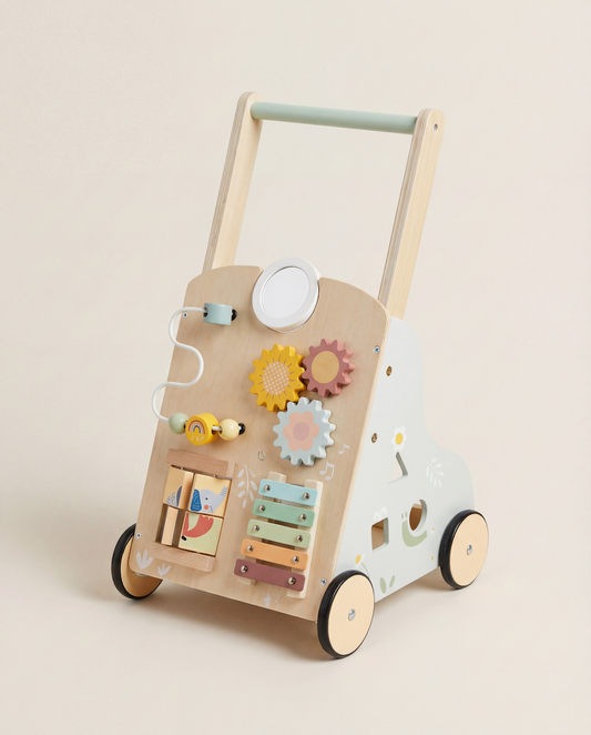 WOODEN BABY WALKER